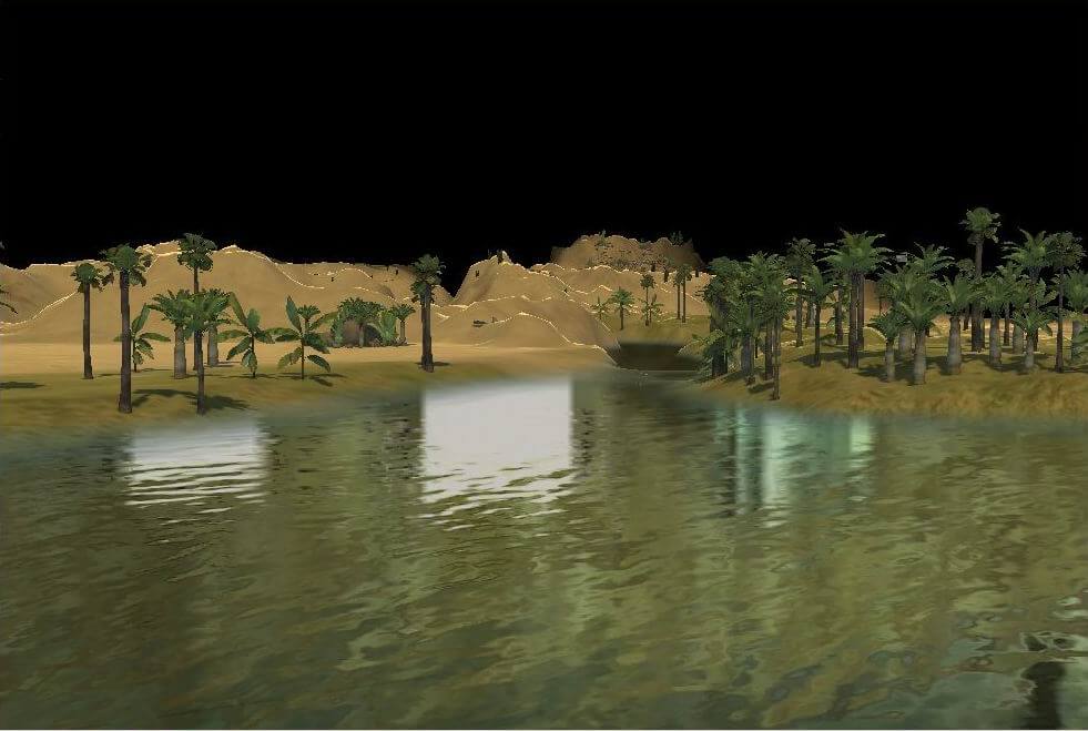 Abnar River Valley Trees